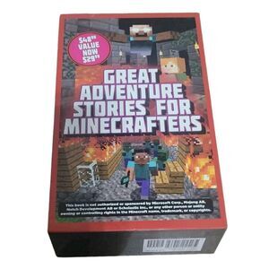 Minecraft great adventure stories 5 book set
